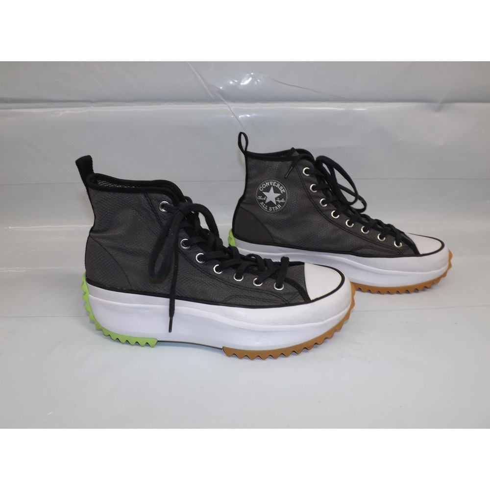 Converse Run Star Hike High Top Grey Green 167252C Mens 10 Wmns 11.5
